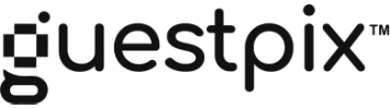 GUESTPIX Black Logo